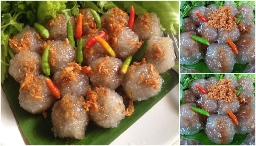 วิธีทำ สาคูไส้หมู แป้งเหนียวนุ่ม ไส้แน่นเข้มข้น อร่อยทานเพลินๆ