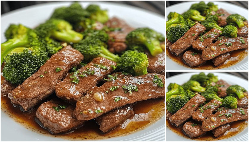 เนื้อผัดบล็อคโคลี่ เนื้อนุ่ม ผักกรอบ ซอสกลมกล่อม