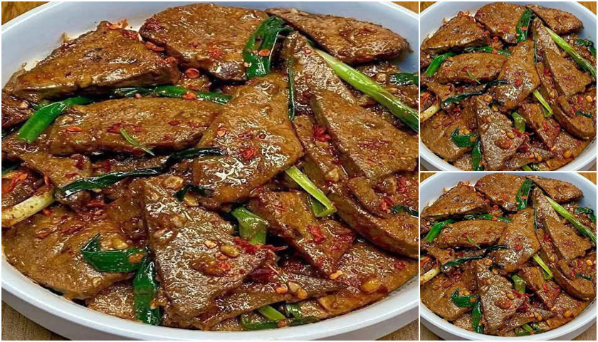 วิธีทำ ดอกหอมผัดตับ เมนูง่ายๆ หอม นุ่ม ไม่คาว