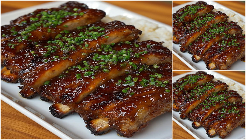 ซี่โครงอบน้ำผึ้ง นุ่ม ฉ่ำ หอมหวาน